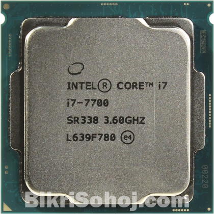 Intel Core i7 7700 7th gen